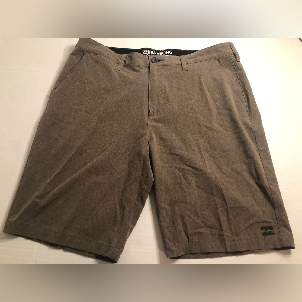Billabong Shorts Mens 36 Brown Crossfire Submersibles Hybrid Chino Swim.